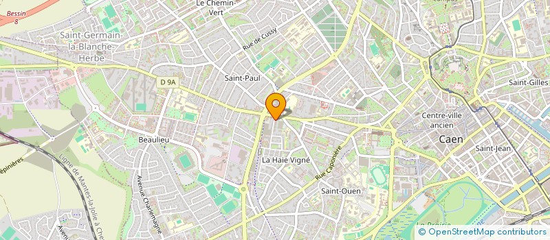 localisation de l'entreprise MADAME LUCILLE COUEFFIN à CAEN