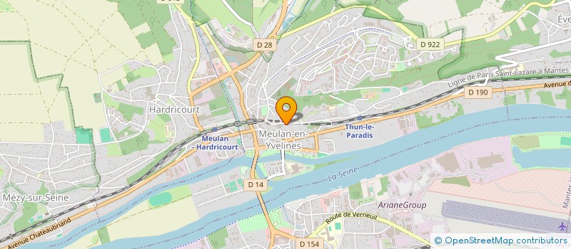 localisation de l'entreprise MADAME LUCILLE DESBORDES  MEULAN-EN-YVELINES