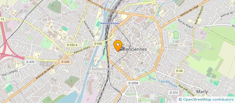 localisation de l'entreprise MADAME LUCILLE DEWASCH à VALENCIENNES