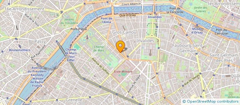 localisation de l'entreprise MADAME LUCILLE DORLHIAC  PARIS