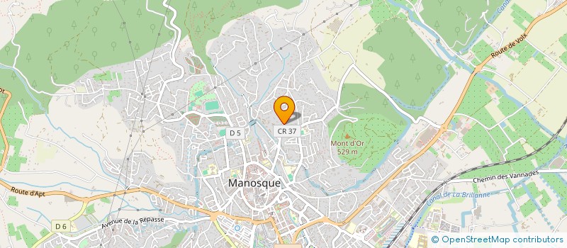 localisation de l'entreprise MADAME LUCILLE DREYFUSS à MANOSQUE