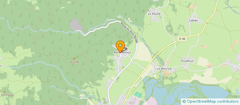 localisation de l'entreprise MADAME LUCILLE FAVIER  BAS-EN-BASSET