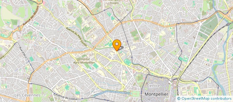 localisation de l'entreprise MADAME LUCILLE FOLLET à MONTPELLIER