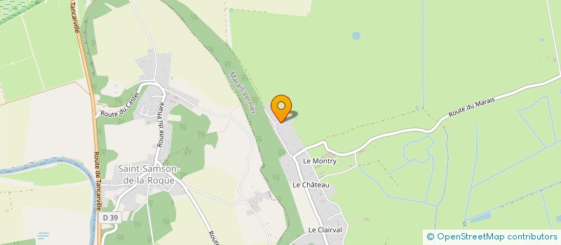 localisation de l'entreprise MADAME LUCILLE FOURTIER  MARAIS-VERNIER