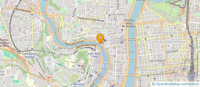 localisation de l'entreprise MADAME LUCILLE GACHET à LYON