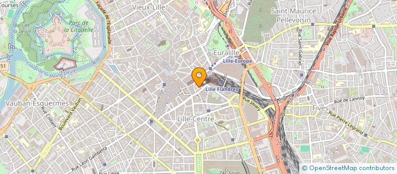 localisation de l'entreprise MADAME LUCILLE GAUTHIER à LILLE