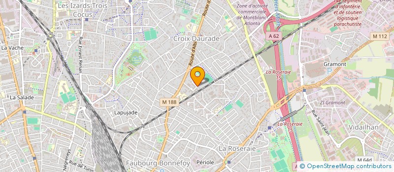 localisation de l'entreprise MADAME LUCILLE GOS à TOULOUSE
