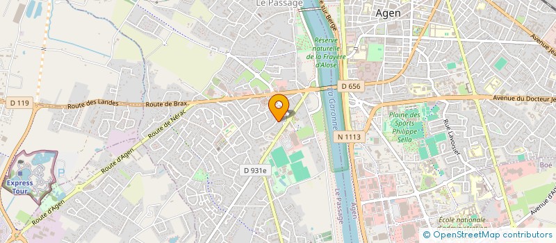 localisation de l'entreprise MADAME LUCILLE KALUZNY à AGEN