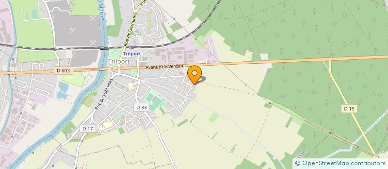 localisation de l'entreprise MADAME LUCILLE LAGIN  TRILPORT