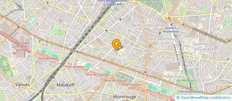 localisation de l'entreprise MADAME LUCILLE LE GOAEC  PARIS