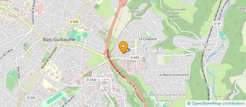 localisation de l'entreprise MADAME LUCILLE LEMAIRE  BIHOREL