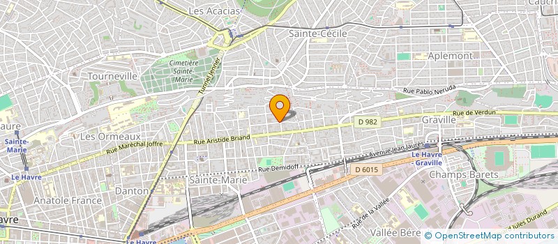 localisation de l'entreprise MADAME LUCILLE LEMAITRE à LE HAVRE