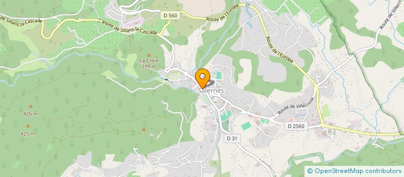 localisation de l'entreprise MADAME LUCILLE LHEUREUX  SALERNES