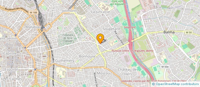localisation de l'entreprise MADAME LUCILLE MORENO à TOULOUSE