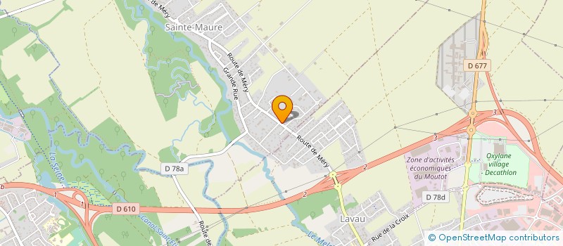 localisation de l'entreprise MADAME LUCILLE PACKO  LAVAU