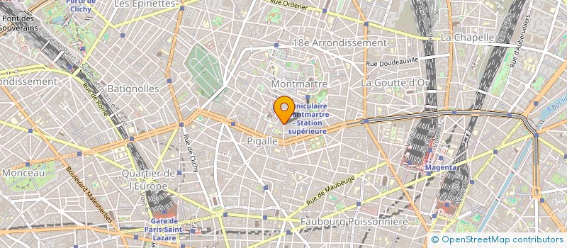 localisation de l'entreprise MADAME LUCILLE PERNOT  PARIS