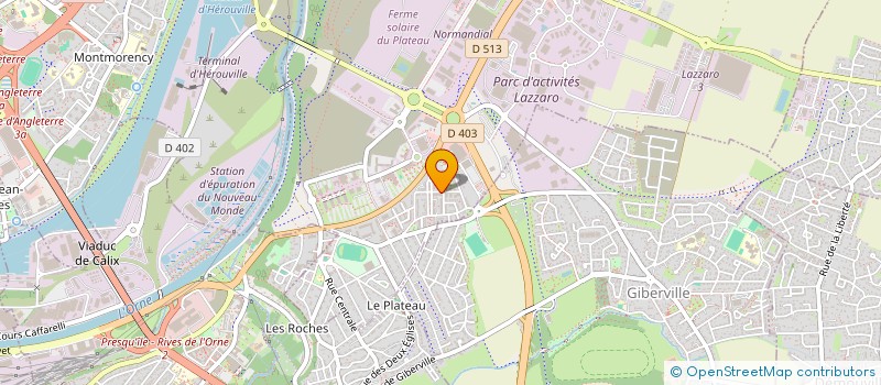 localisation de l'entreprise MADAME LUCILLE PLISSON  COLOMBELLES