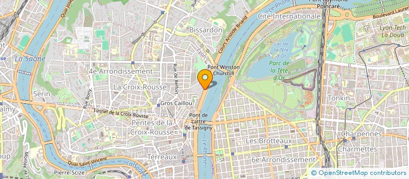 localisation de l'entreprise MADAME LUCILLE QUINTINO à LYON