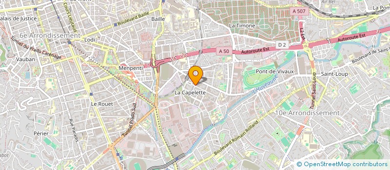 localisation de l'entreprise MADAME LUCILLE RICHET à MARSEILLE