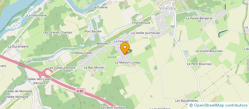 localisation de l'entreprise MADAME LUCILLE SEDANO  VILLANDRY