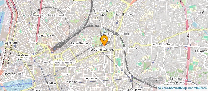 localisation de l'entreprise MADAME LUCILLE SERPLET à MARSEILLE