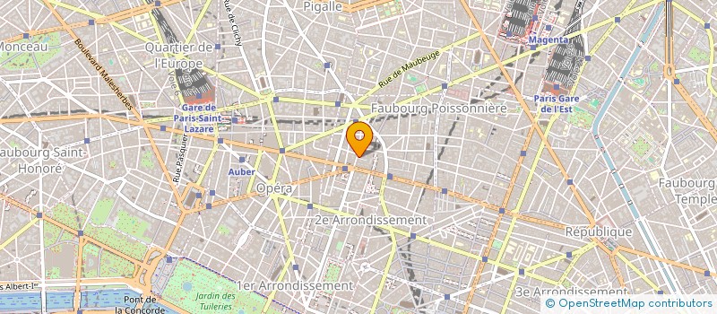 localisation de l'entreprise MADAME LUCILLE TEBOUL  PARIS