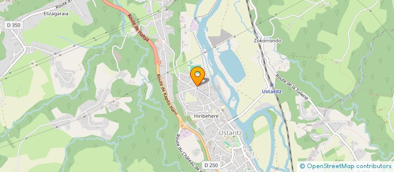 localisation de l'entreprise MADAME LUCILLE TONEL  USTARITZ