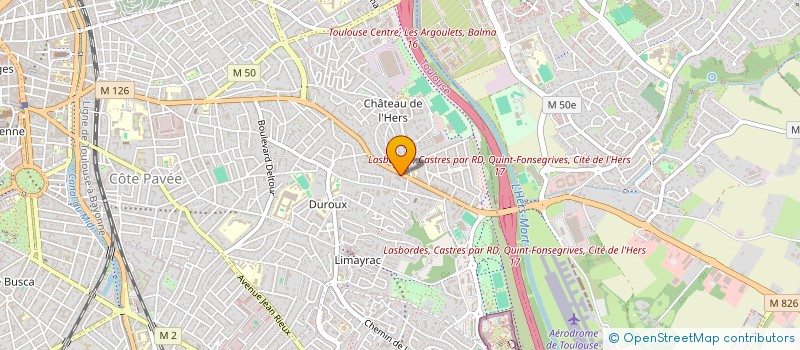 localisation de l'entreprise MADAME LUCILLE TONEL à TOULOUSE