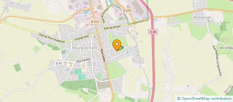 localisation de l'entreprise MADAME LUCILLE VERSCHAETE  BOURG-ACHARD