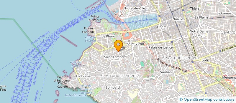 localisation de l'entreprise MADAME LUCILLE VRIGNAUD à MARSEILLE