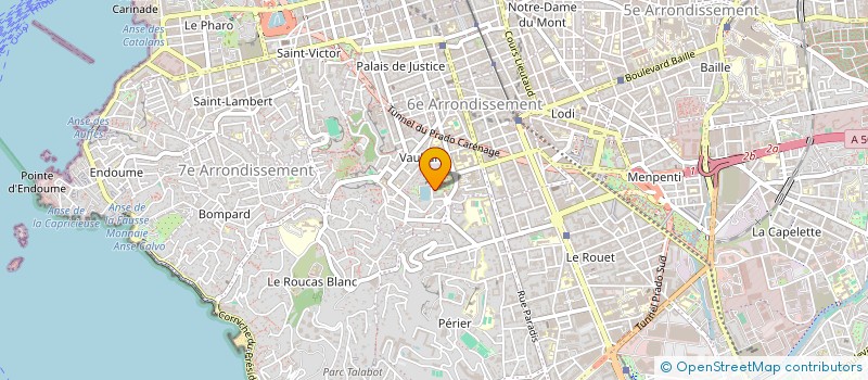 localisation de l'entreprise MADAME LUCILLE YON à MARSEILLE