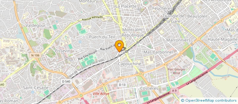 localisation de l'entreprise MADAME LUCIMAR CORREA BATISTA  NIMES