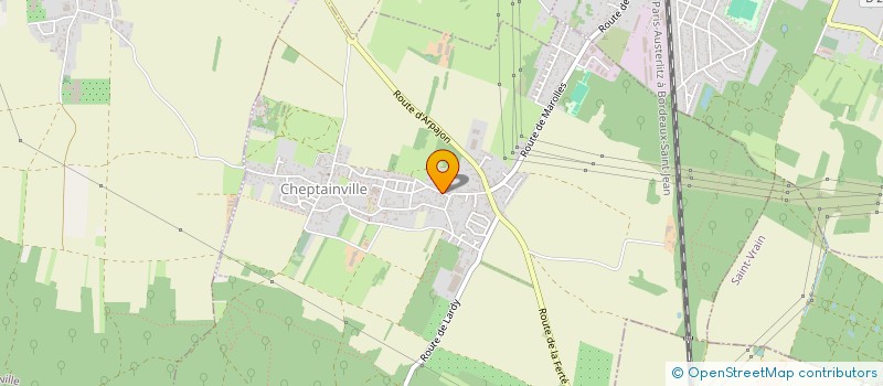 localisation de l'entreprise MADAME LUCINDA DA SILVA MONTEIRO  CHEPTAINVILLE