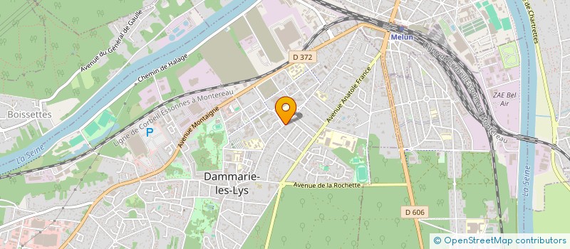 localisation de l'entreprise MADAME LUCINDA DELGADO à DAMMARIE-LES-LYS