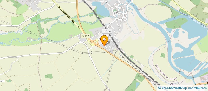 localisation de l'entreprise MADAME LUCINDA DESGRANGES  CEZY