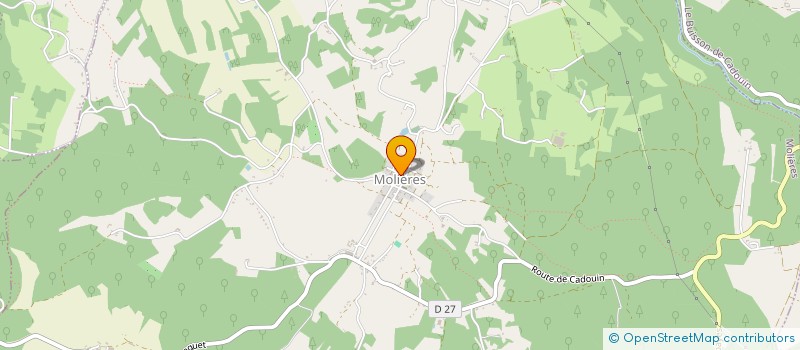 localisation de l'entreprise MADAME LUCINDA POWER  MOLIERES