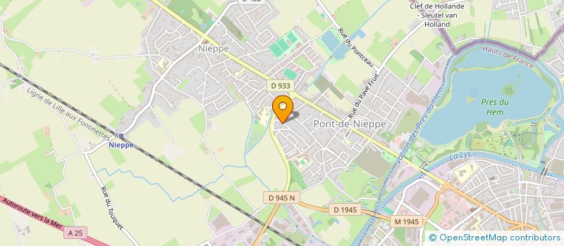 localisation de l'entreprise MADAME LUCINE MARTIROSSIAN  NIEPPE