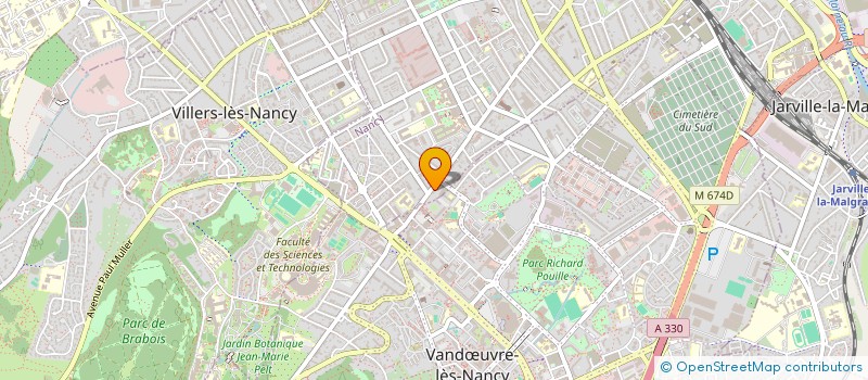 localisation de l'entreprise MADAME LUCINE NICOLAS à NANCY