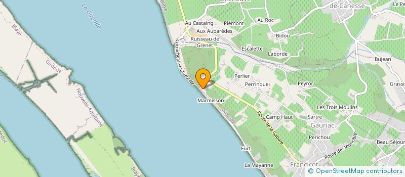 localisation de l'entreprise MADAME LUCINE STAREL  OREE D'ANJOU