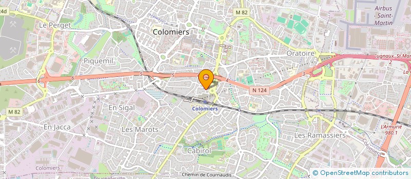 localisation de l'entreprise MADAME LUCRECE CHANCELLE BOHERI à COLOMIERS