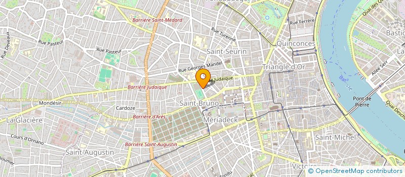 localisation de l'entreprise MADAME LUCRECE KOUYE à BORDEAUX