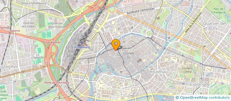 localisation de l'entreprise MADAME LUCREZIA BONELLI à STRASBOURG