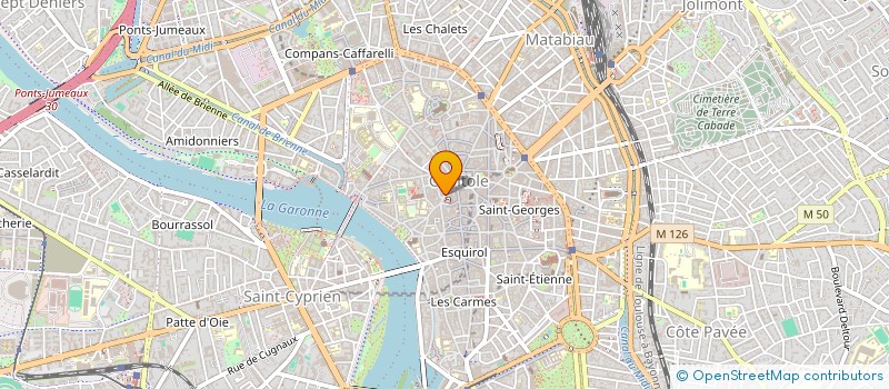 localisation de l'entreprise MADAME LUCREZIA RESCIGNO  TOULOUSE