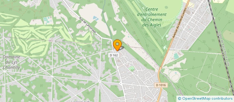 localisation de l'entreprise MADAME LUCY ANNE CUTBUSH  LAMORLAYE