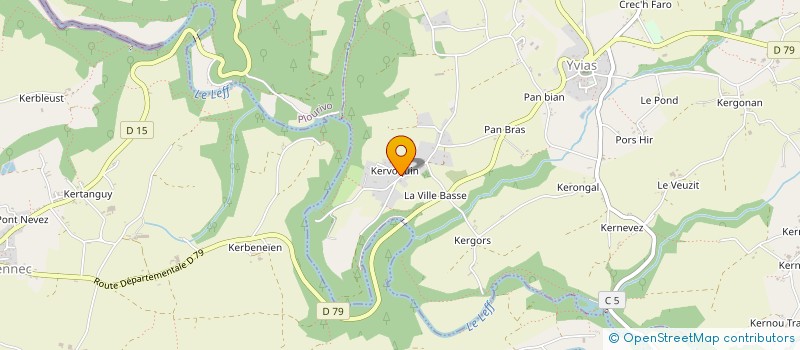 localisation de l'entreprise MADAME LUCY BAMEULE  YVIAS