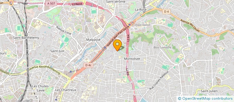 localisation de l'entreprise MADAME LUCY BURGIO à MARSEILLE