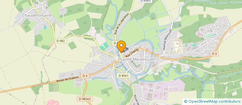 localisation de l'entreprise MADAME LUCY DAIRAIN  SAINTE-MENEHOULD