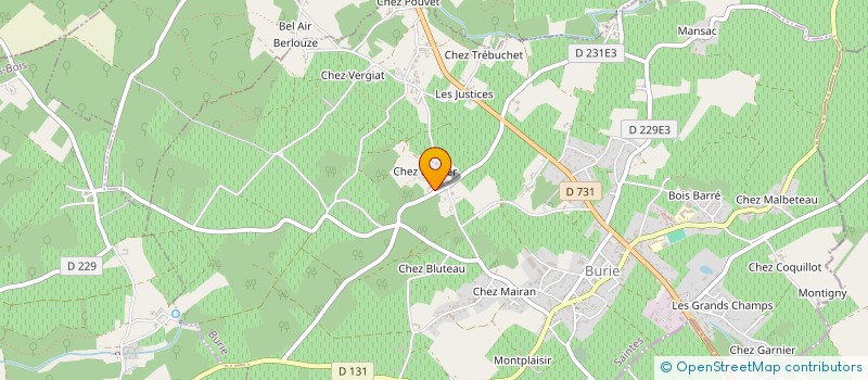 localisation de l'entreprise MADAME LUCY ETOURNEAU  BURIE