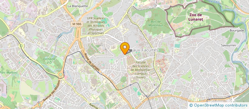 localisation de l'entreprise MADAME LUCY FAUVEAU à MONTPELLIER
