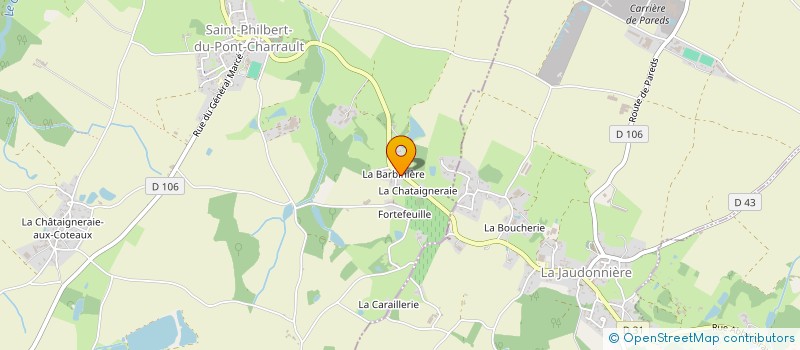 localisation de l'entreprise MADAME LUCY FLETT  CHANTONNAY